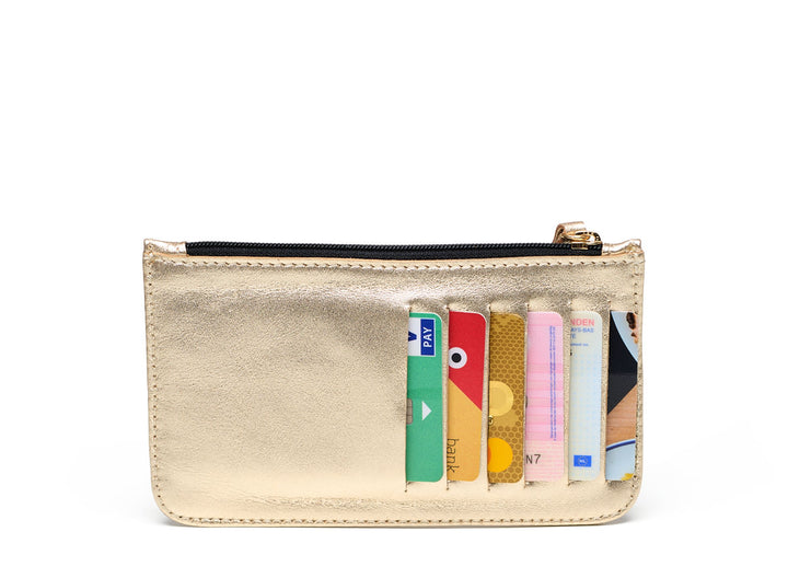 Cards & Coins Wallet Light Gold