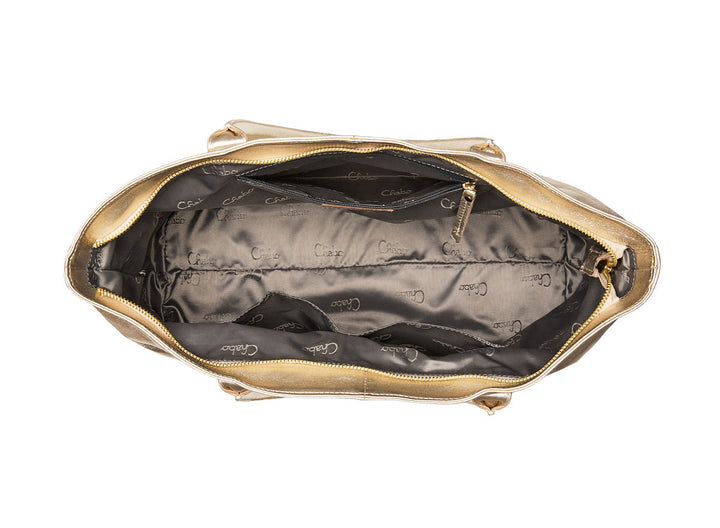 Shopper Metallic Silver