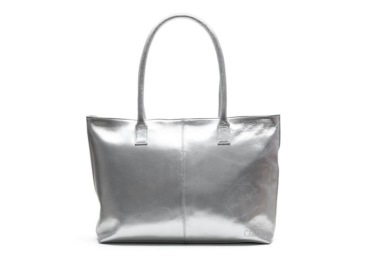 Shopper Metallic Silver