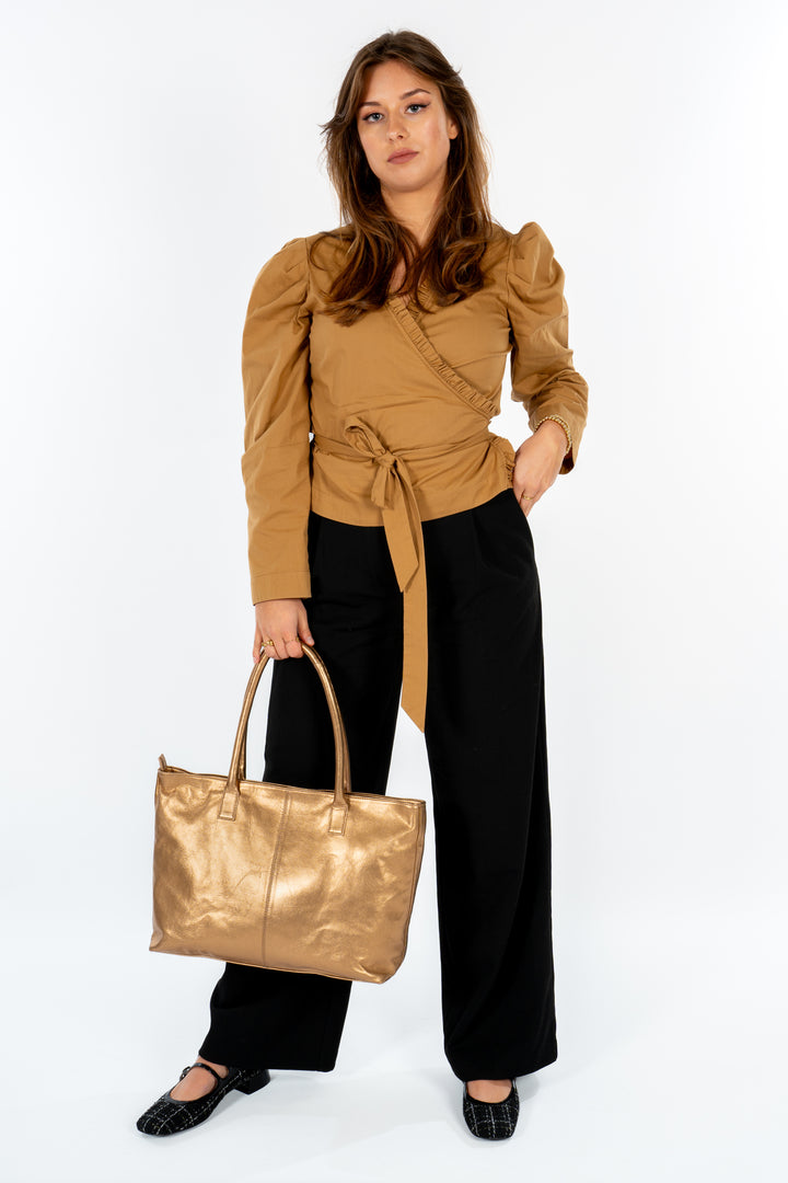 Shopper Metallic Copper
