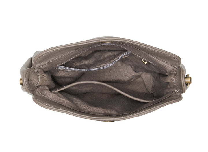 Lucy Small Shoulder Bag Grey