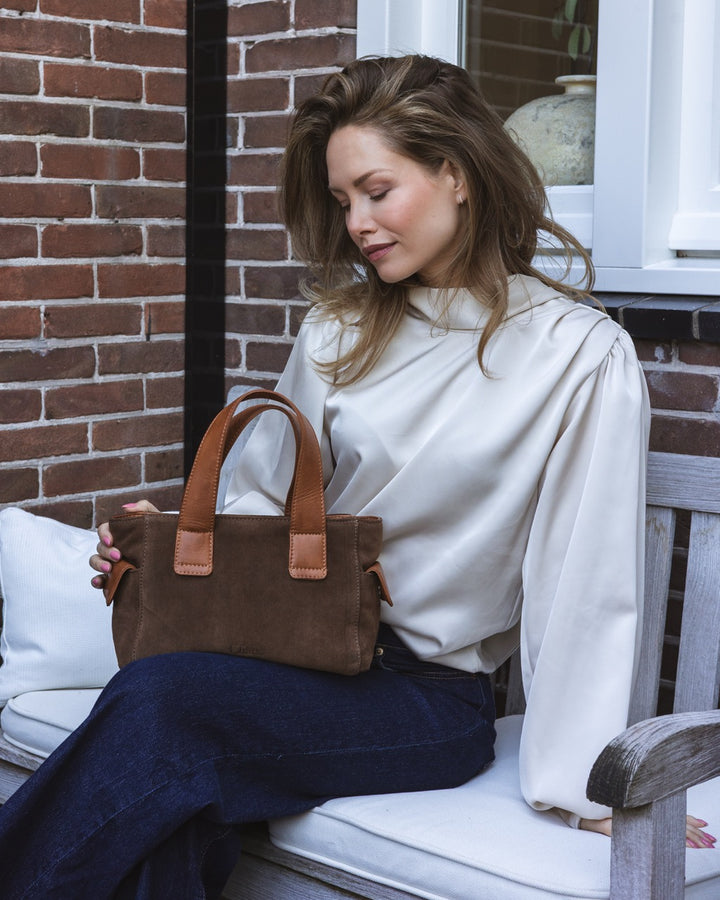 Suede Sophie Cognac