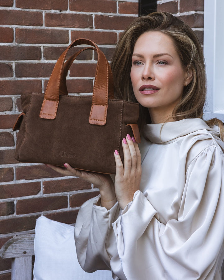 Suede Sophie Cognac