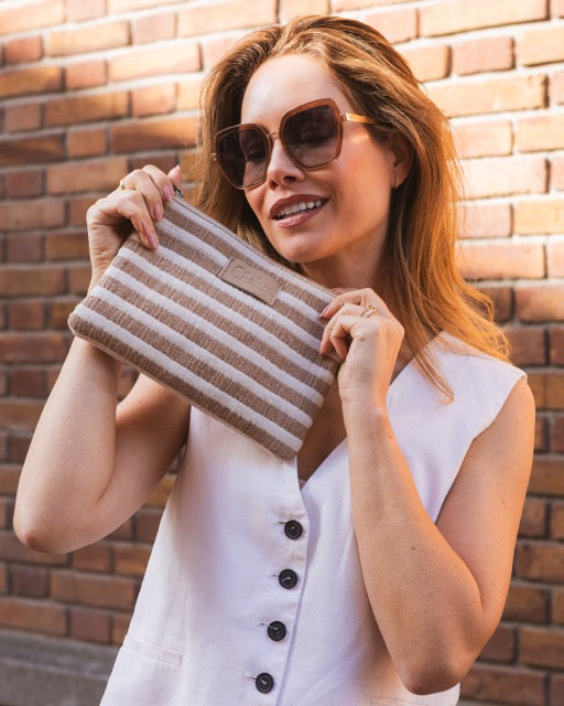 Suus Crossbody Sand/Stripe