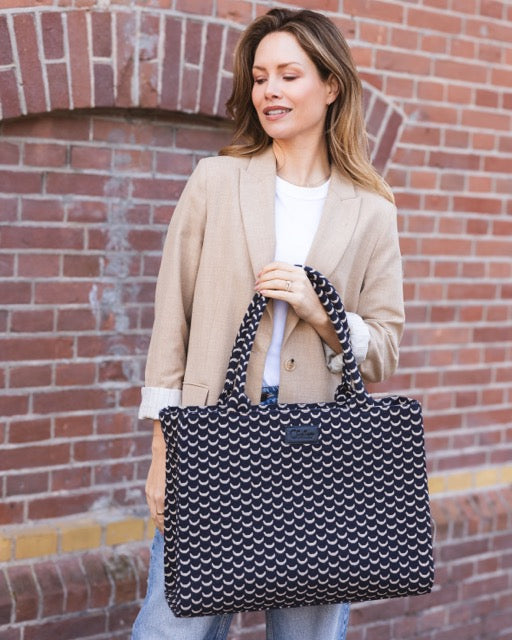 Suus Shopper Blue/Sand