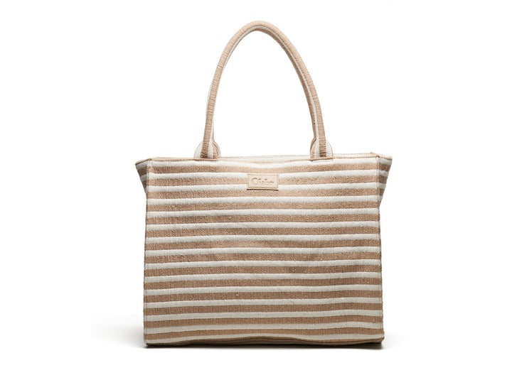 Suus Shopper Sand/Stripe