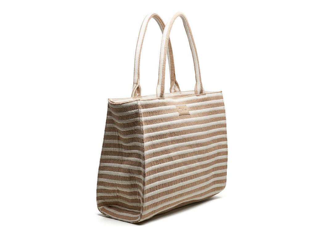 Suus Shopper Sand/Stripe