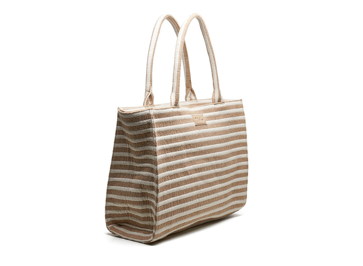 Suus Shopper Sand/Stripe