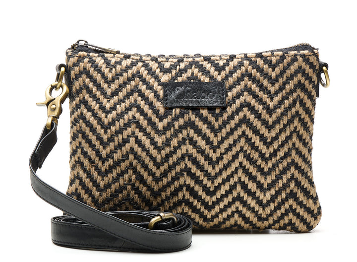 Romio Jaquard Crossbody black