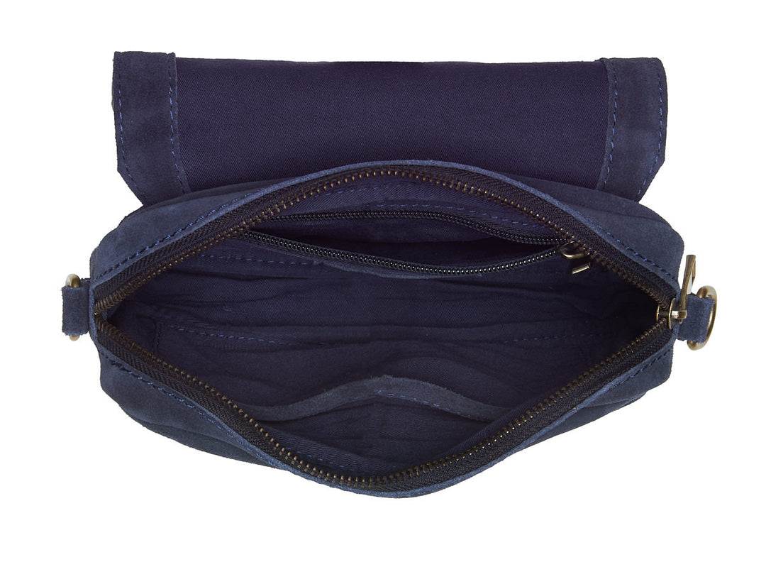 Rio Romy Suede Navy Blue