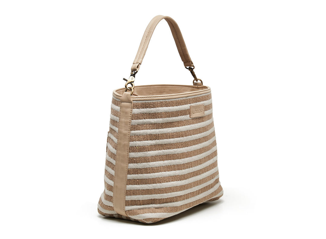 Suus Shoulder Bag Sand/Stripe