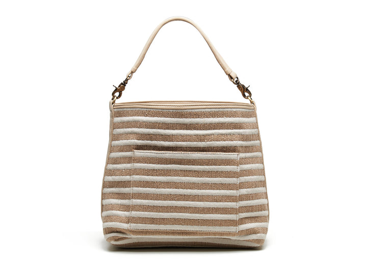 Suus Shoulder Bag Sand/Stripe