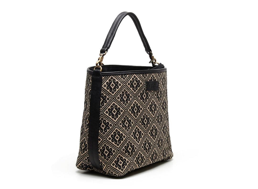 Suus Shoulder Bag Black/Sand