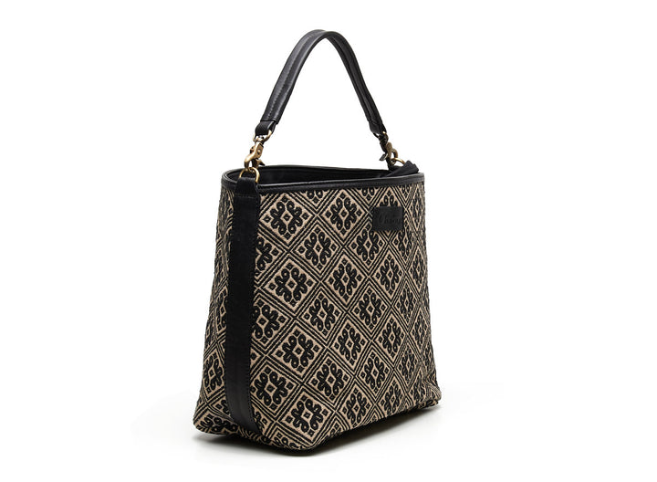 Suus Shoulder Bag Black/Sand