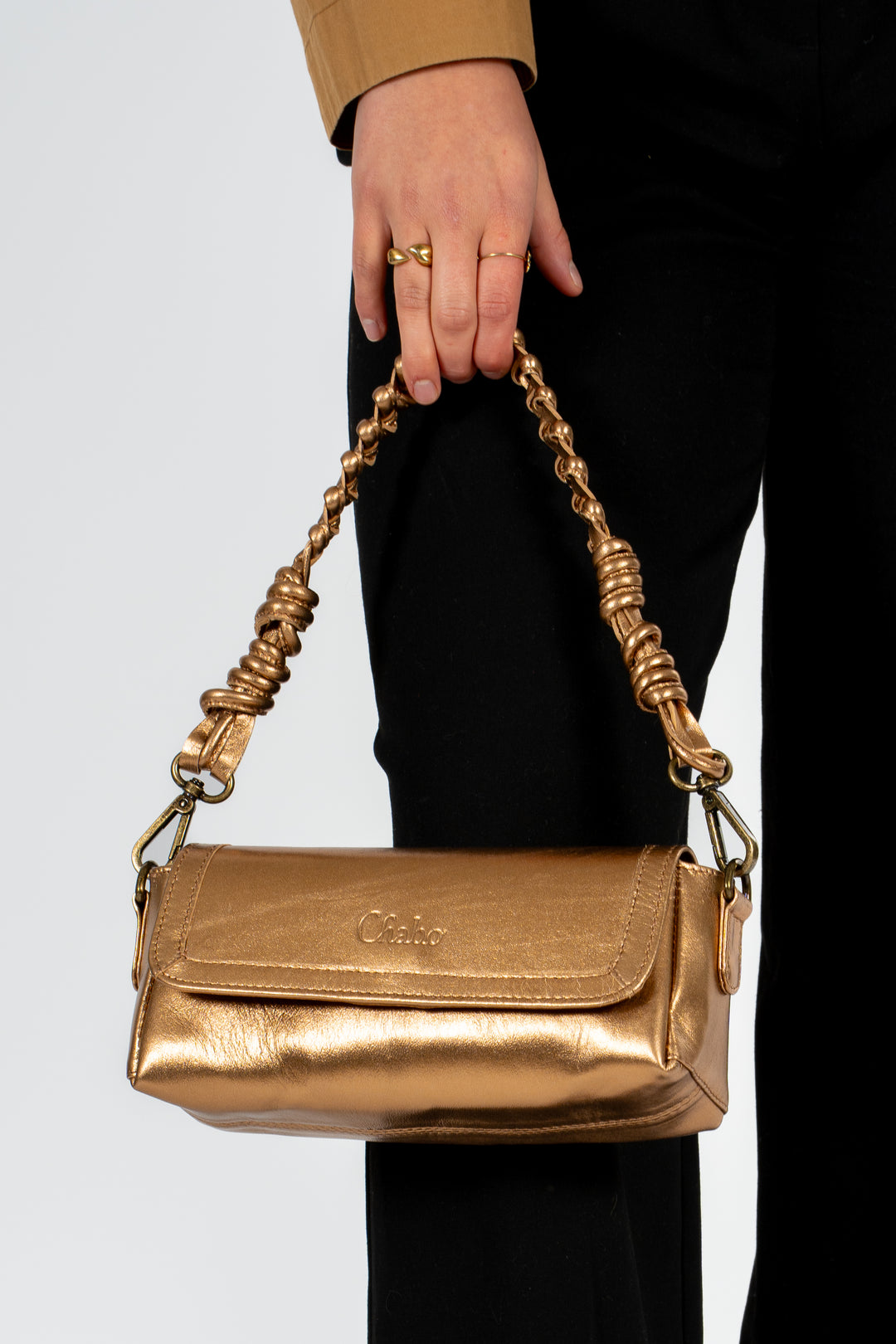 Beau Fashion Bag Metallic