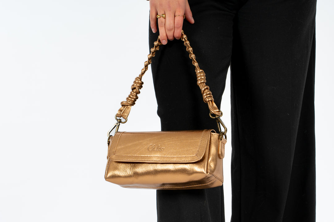 Beau Fashion Bag Metallic