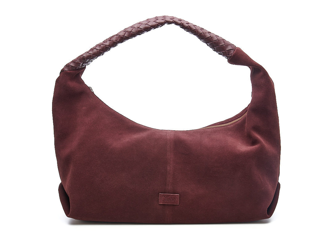 Big Sister Suede Burgundy