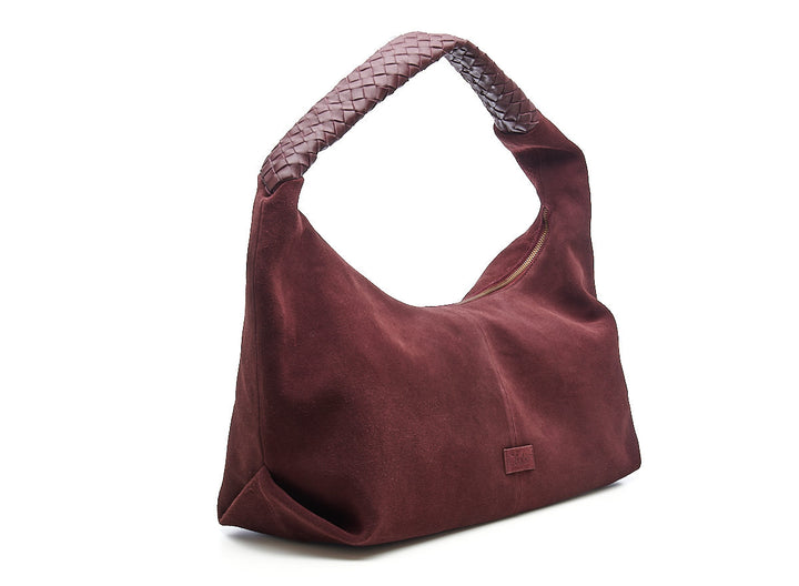 Big Sister Suede Burgundy