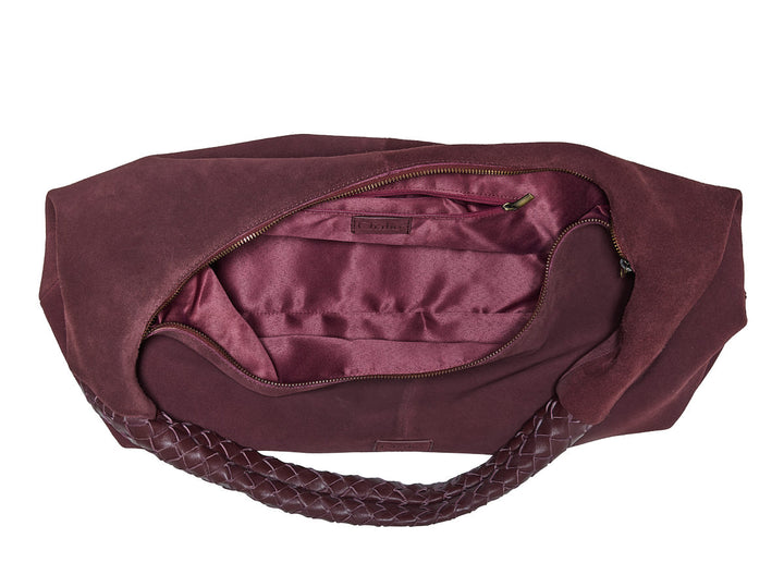 Big Sister Suede Burgundy
