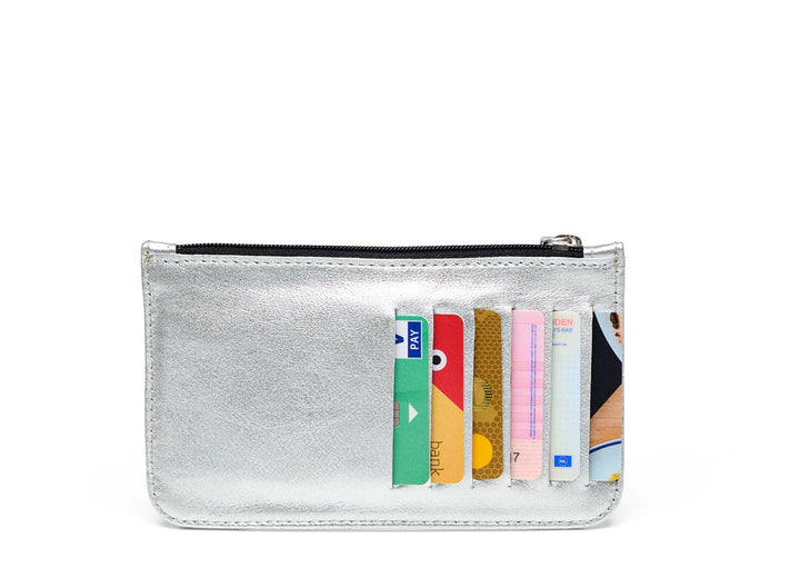 Cards & Coins Wallet Silver