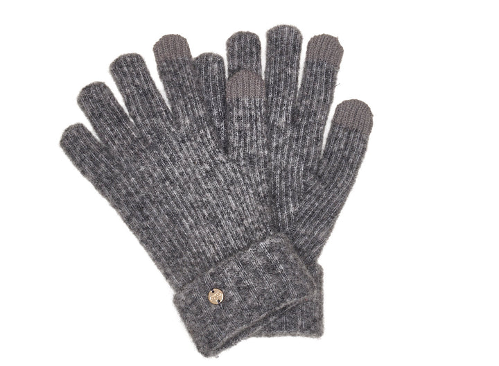 Bilbao Knitted Gloves Dark Grey