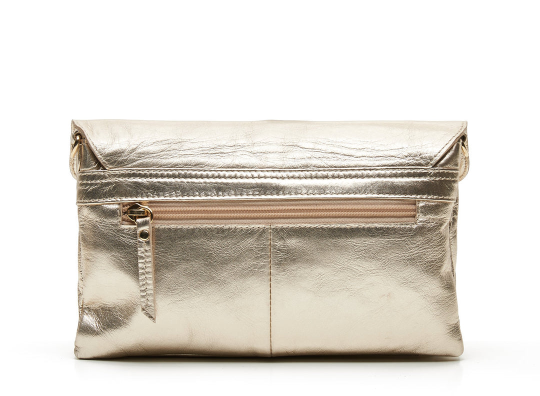 Party Clutch Light Gold
