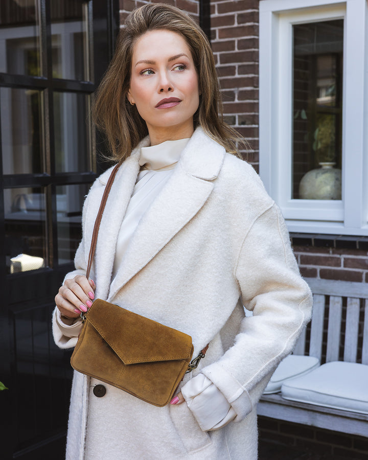 Rio Romy Suede Light Cognac