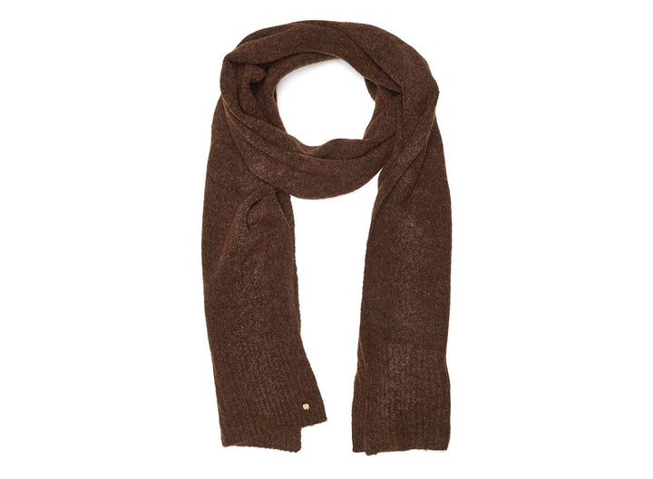Bilbao Knitted Scarf Chocolate
