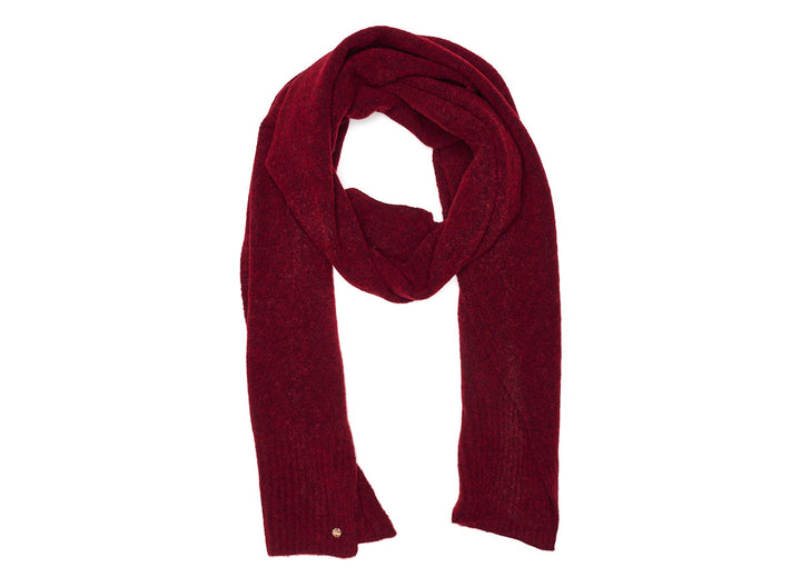 Bilbao Knitted Scarf Bordeaux