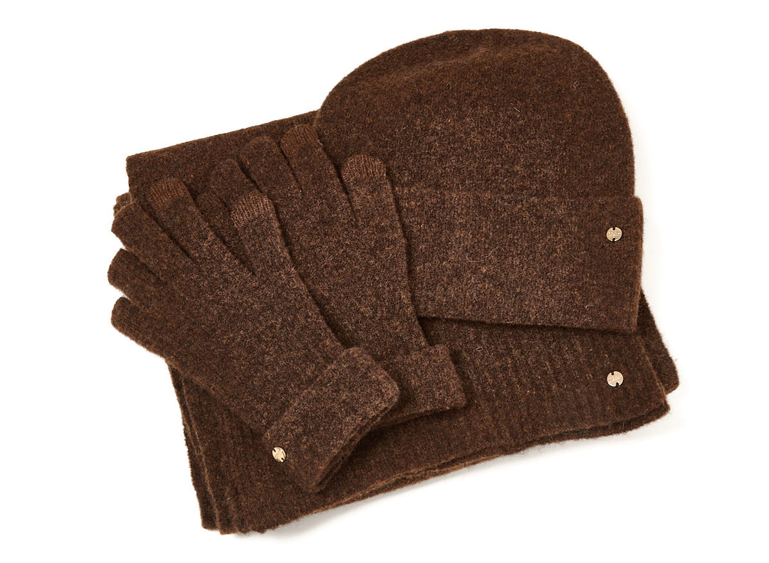 Bilbao Knitted Beanie Chocolate