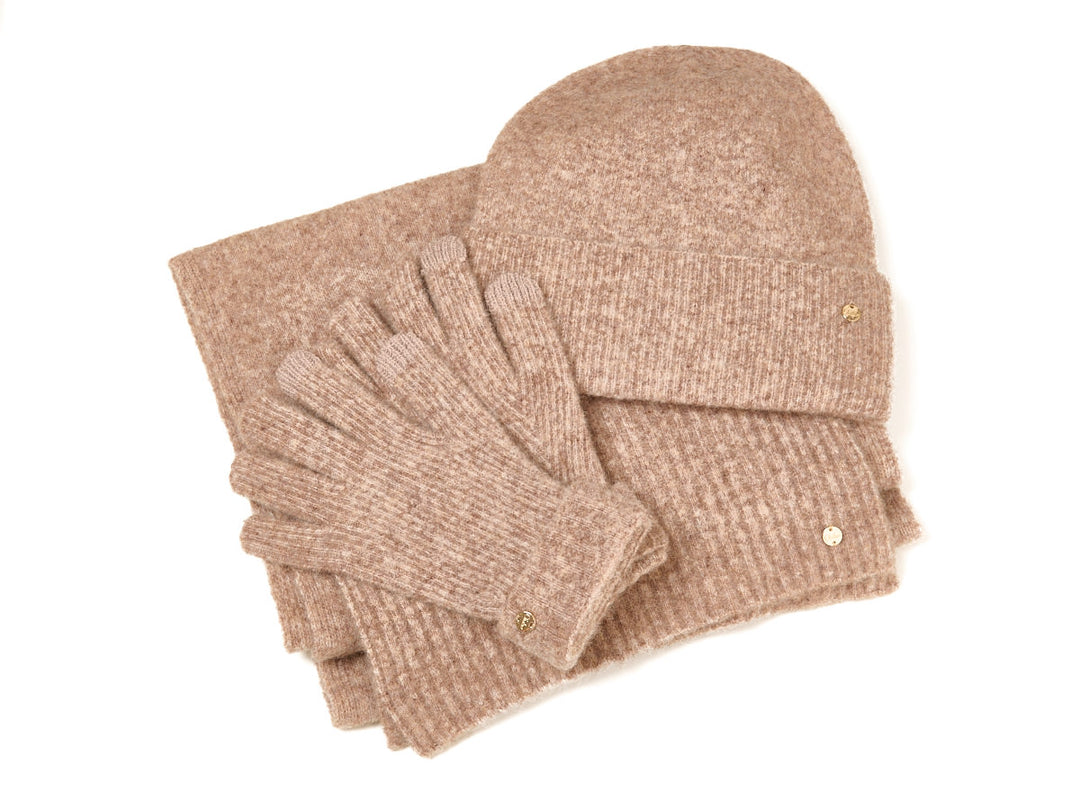 Bilbao Knitted Beanie Mocca Mousse