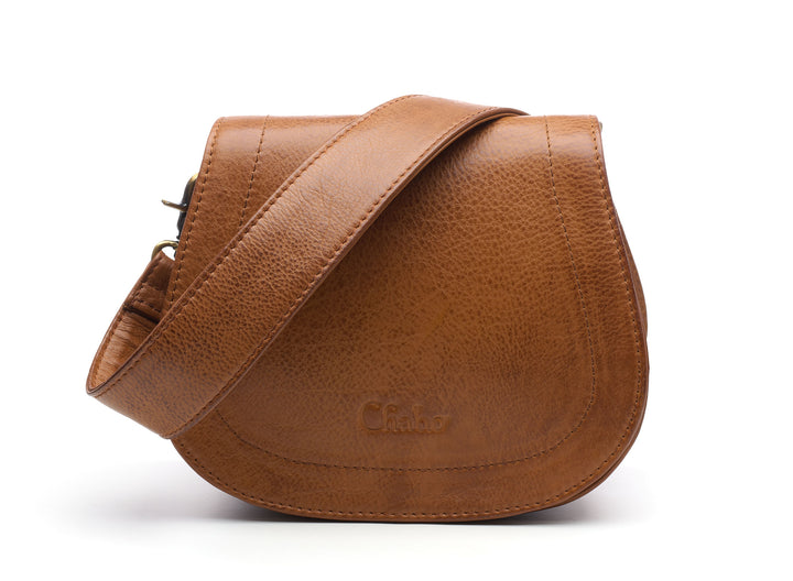 Short Leather Shoulder Strap Leopard