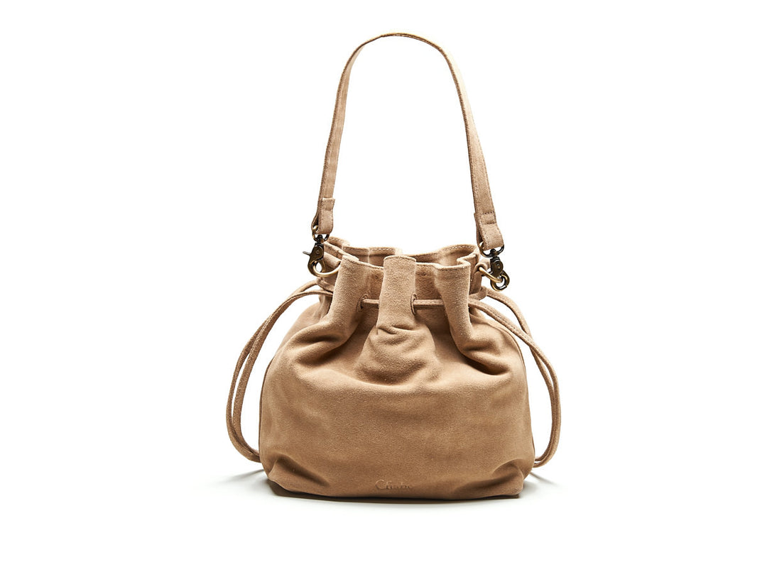 Suede Posse Pouch Sand