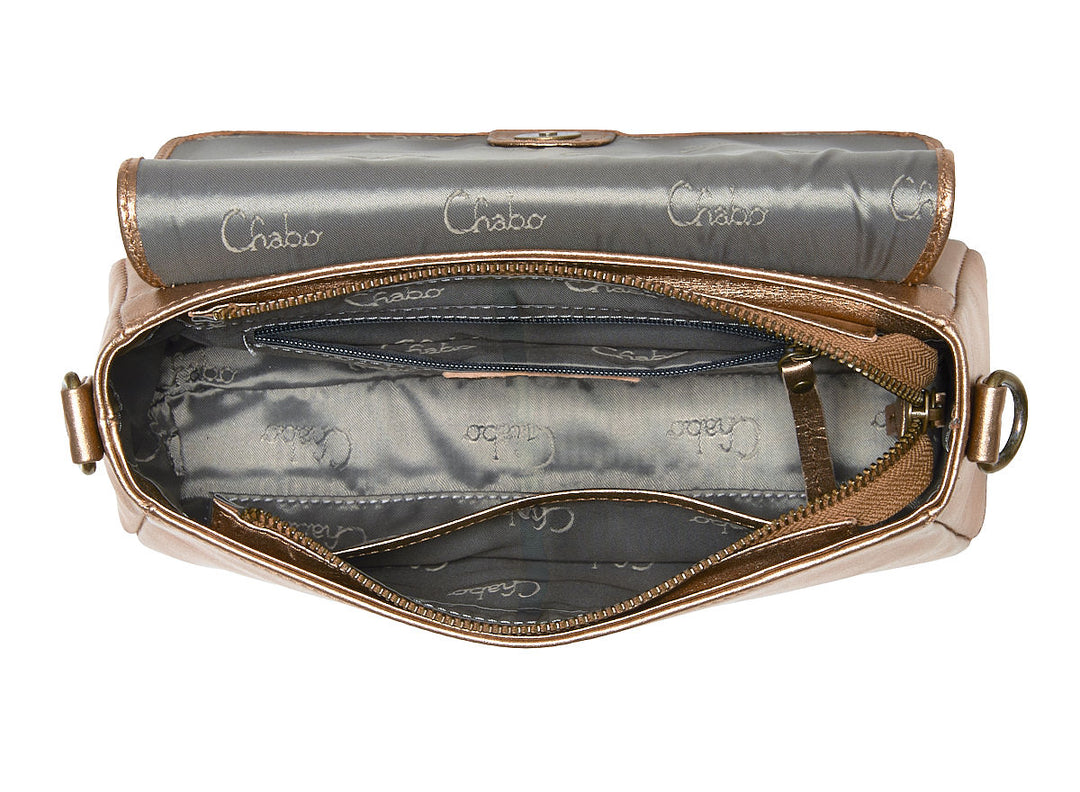 Beau Fashion Bag Metallic Copper