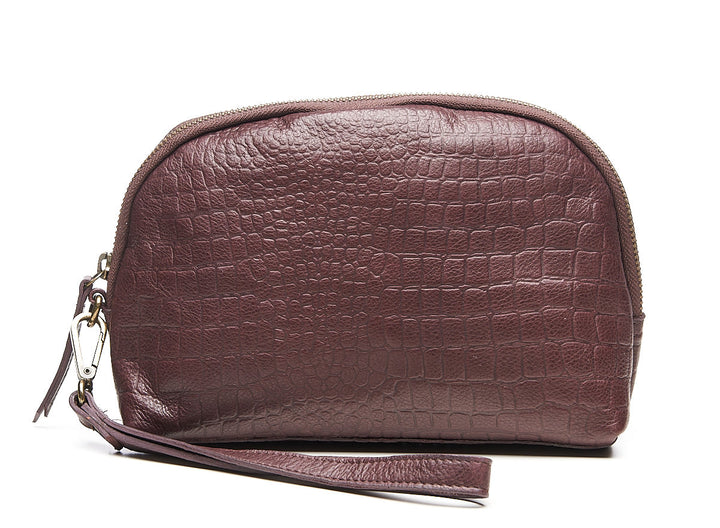 Rio Croco clutch/cosmetics bag