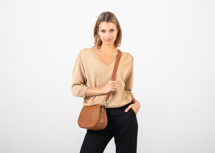 Susy Saddle Bag Camel